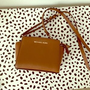 Michael Kors Mini Selma Saffiano Leather Purse